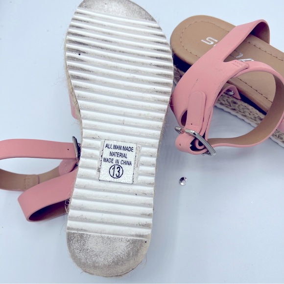 SODA Topic Ankle Strap Girls Platform Sandals US 13 - Picture 10 of 10